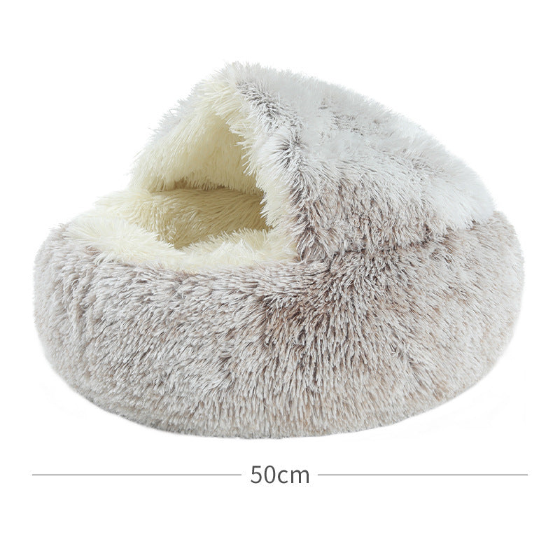 Crystal velvet warm round half-pack cat litter 1