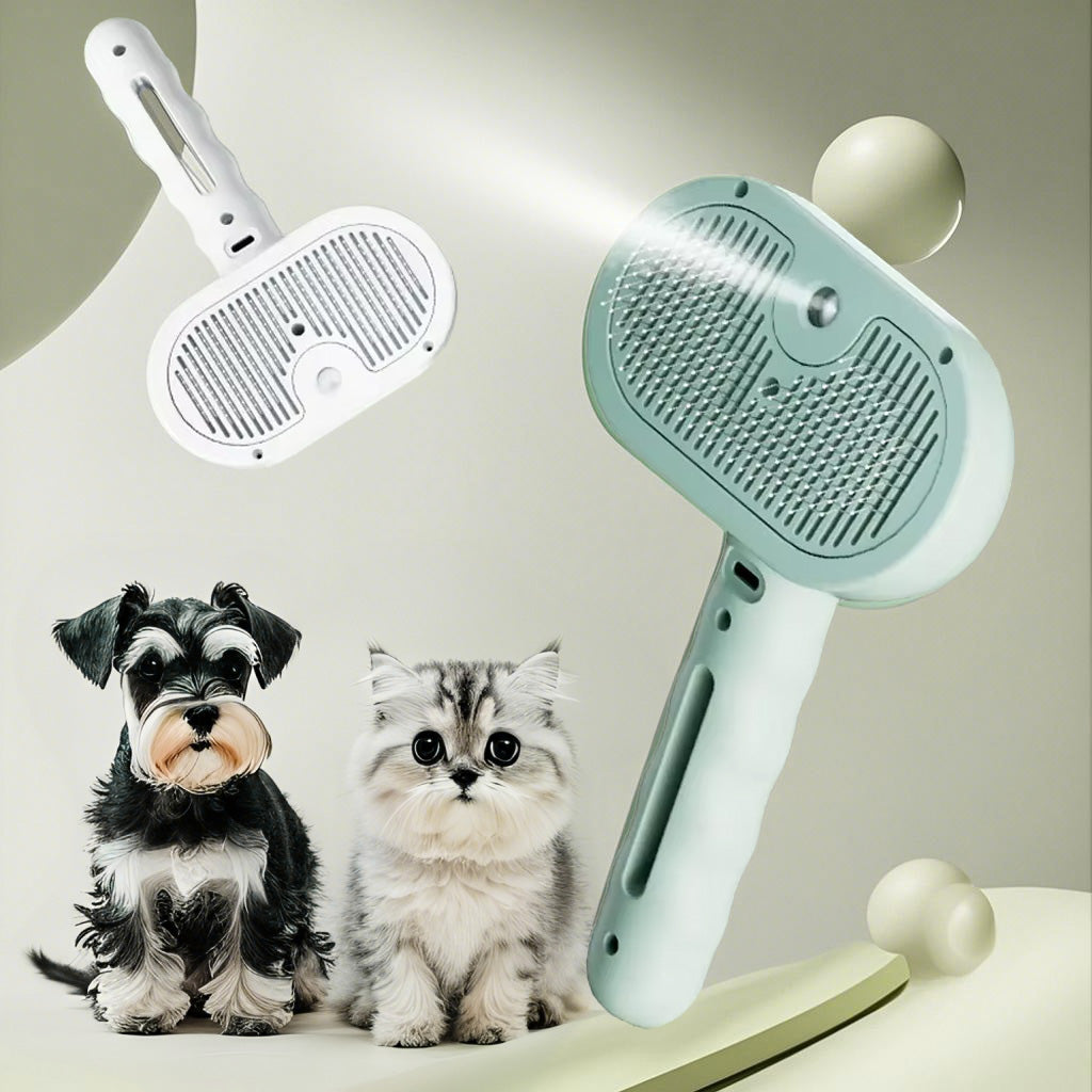 Pets Spray Hair Comb Pet Hair Remover Cleaning Brush Cats Grooming Dog Accessories Tools Dematting Water Mist Humidifier Comb Pet Supplies 1