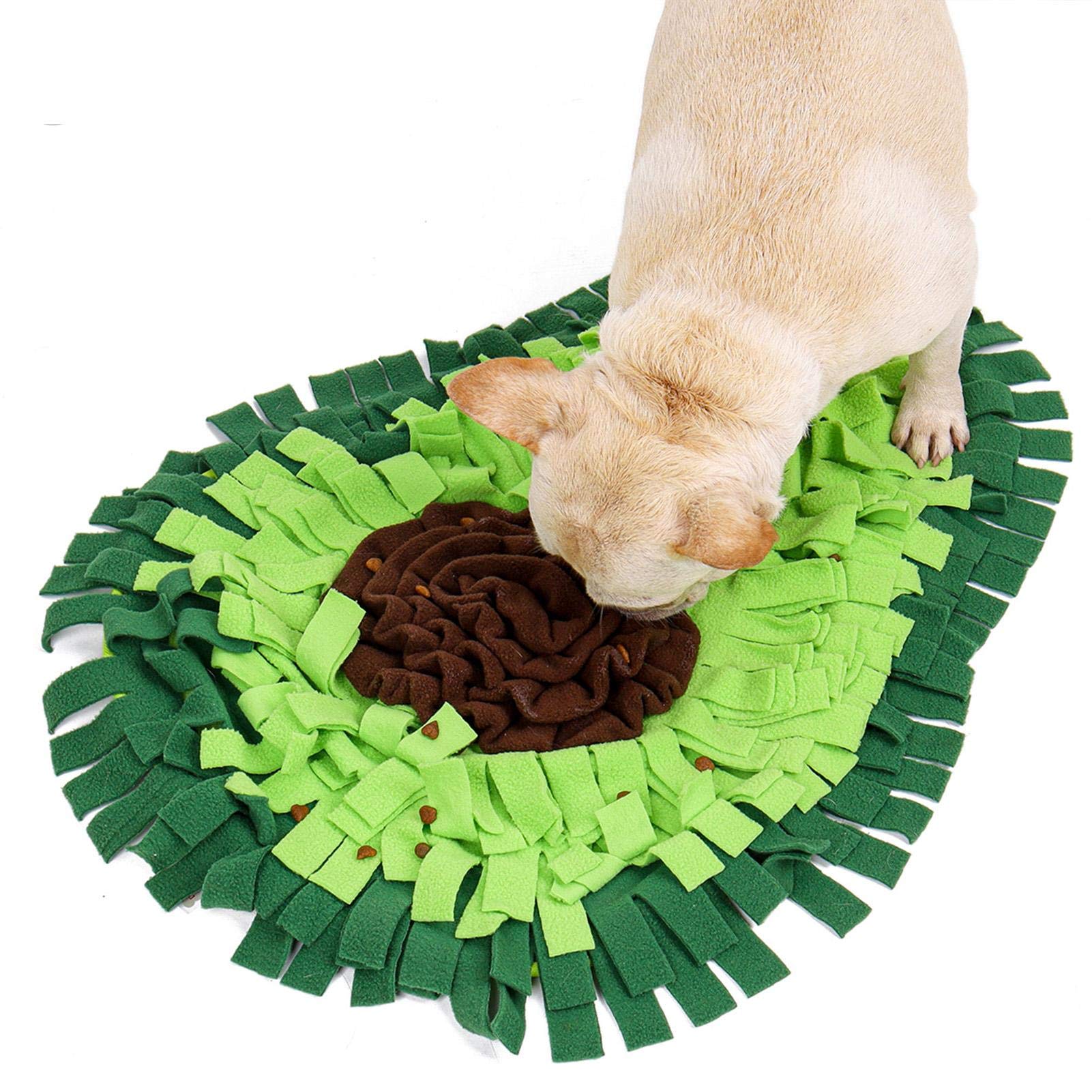 Dog Sniffing Mat Dog Puzzle Toy Pet Snack Feeding Mat Boring Interactive Game Training Blanket Snuffle Feeding Training Mat 1