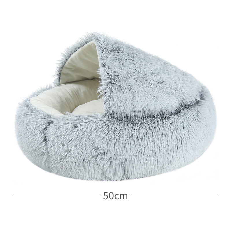 Crystal velvet warm round half-pack cat litter 1