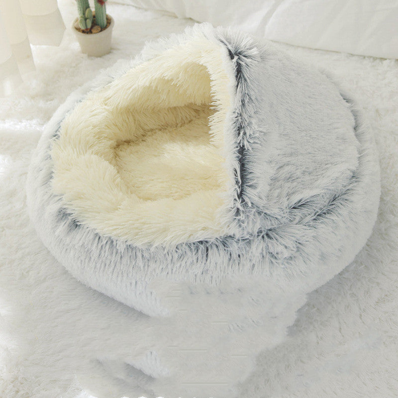 Crystal velvet warm round half-pack cat litter 1