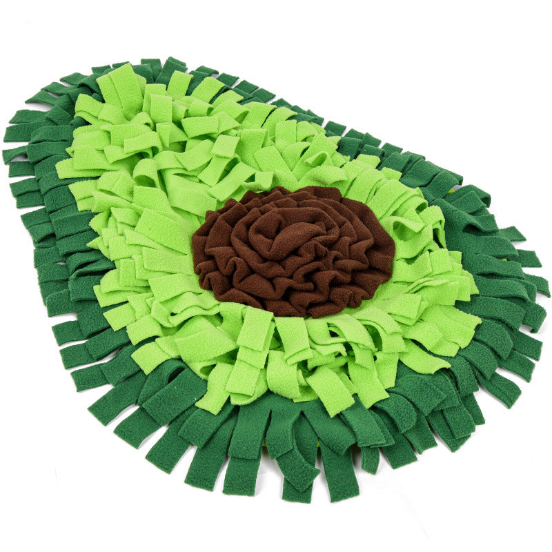 Dog Sniffing Mat Dog Puzzle Toy Pet Snack Feeding Mat Boring Interactive Game Training Blanket Snuffle Feeding Training Mat 1