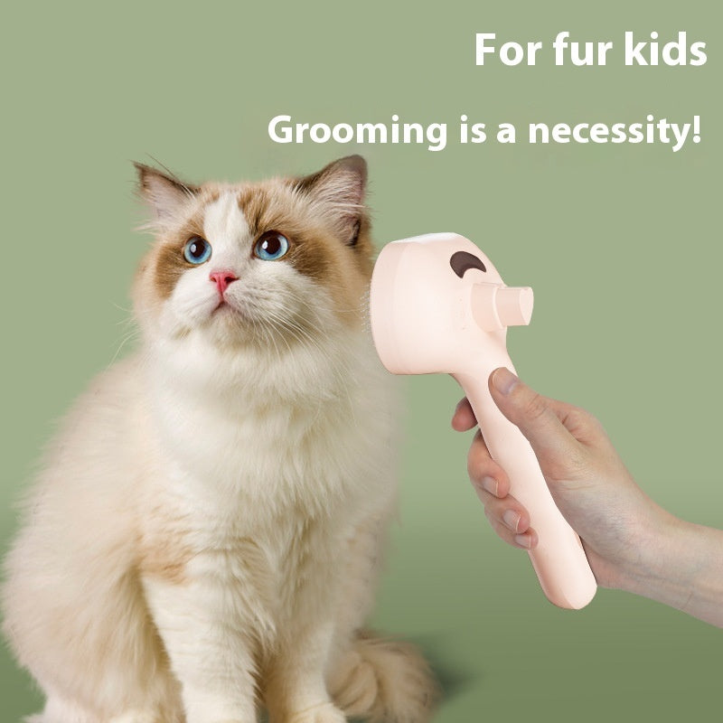 Pets Spray Hair Comb Pet Hair Remover Cleaning Brush Cats Grooming Dog Accessories Tools Dematting Water Mist Humidifier Comb Pet Supplies 1