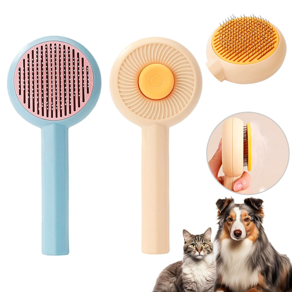 Effortless Pet Grooming Brush for Less Shedding and Tangles 1