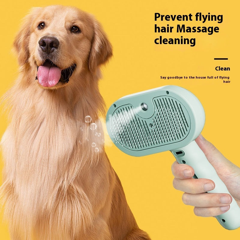 Pets Spray Hair Comb Pet Hair Remover Cleaning Brush Cats Grooming Dog Accessories Tools Dematting Water Mist Humidifier Comb Pet Supplies 1