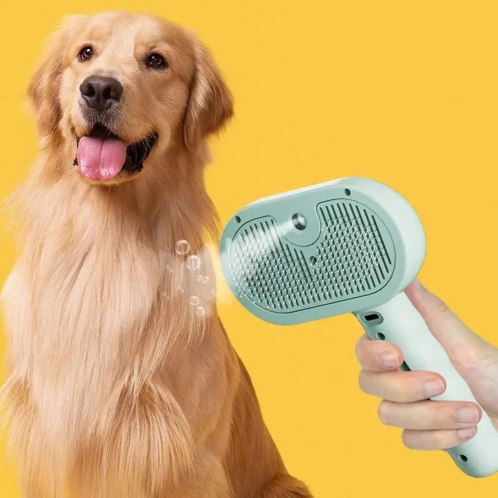 Pets Spray Hair Comb Pet Hair Remover Cleaning Brush Cats Grooming Dog Accessories Tools Dematting Water Mist Humidifier Comb Pet Supplies 1