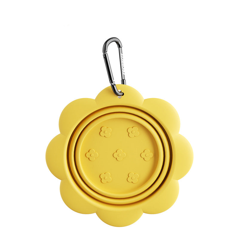 Foldable Dog Travel Bowl for Easy Feeding Anywhere 1