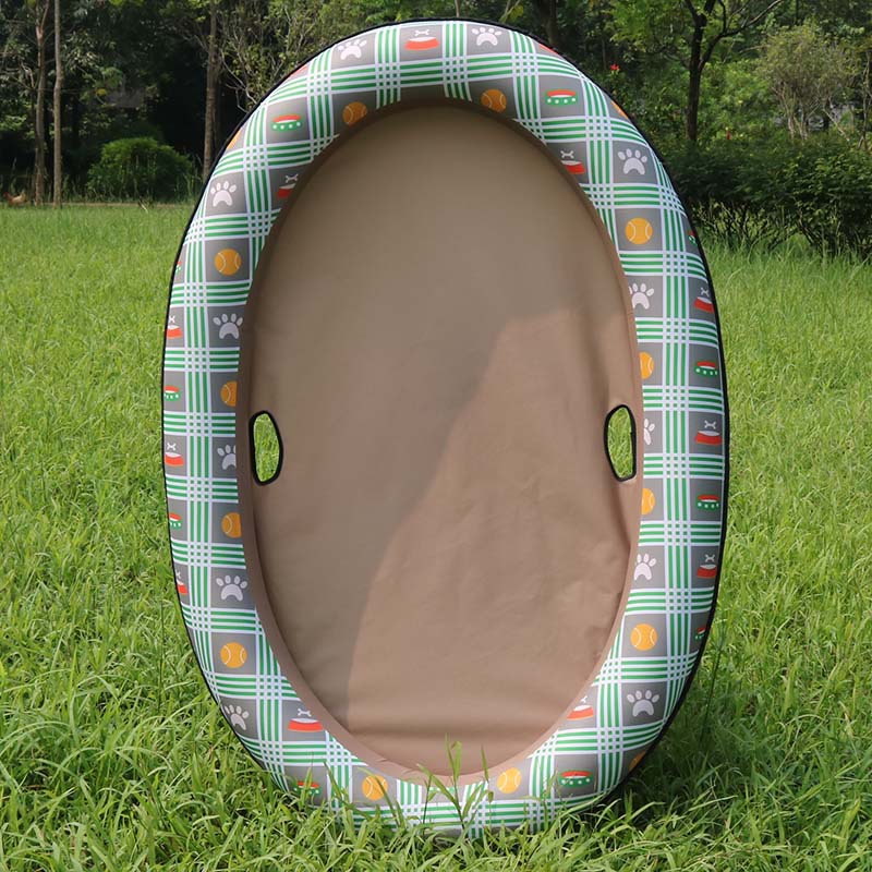 Dog Swimming Pool Inflatable Hammock Pets Pool Floating Bed Spring Summer Swimming Ring 1