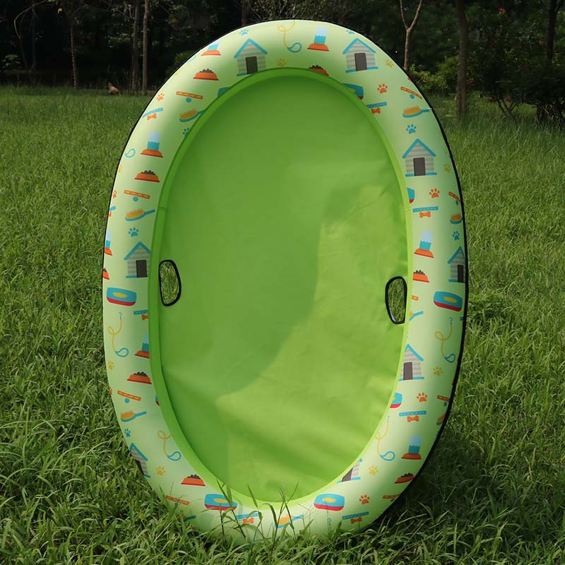 Dog Swimming Pool Inflatable Hammock Pets Pool Floating Bed Spring Summer Swimming Ring 1