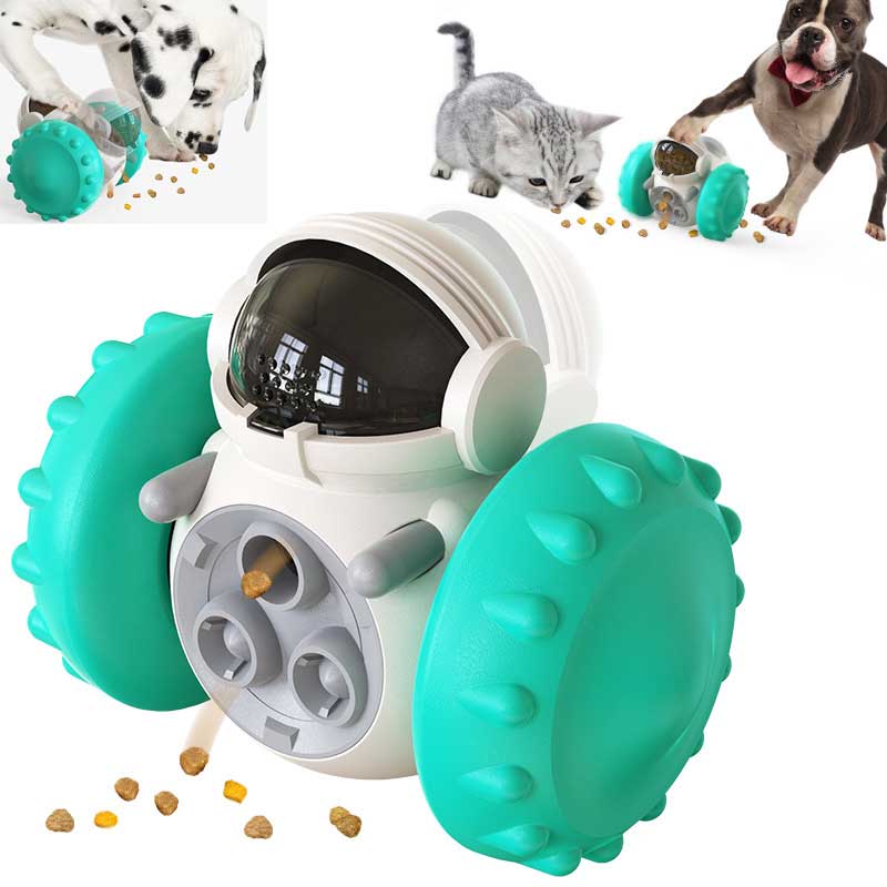 Cat And Dog Toys Slow Food Interactive Balance Car Multifunctional Fun Development Smart Pet Feeding Dog Toy Car Pets Products 1