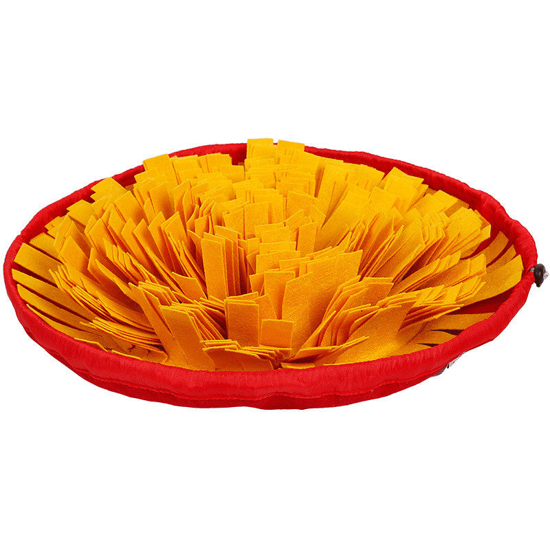 Dog Sniffing Mat Dog Puzzle Toy Pet Snack Feeding Mat Boring Interactive Game Training Blanket Snuffle Feeding Training Mat 1