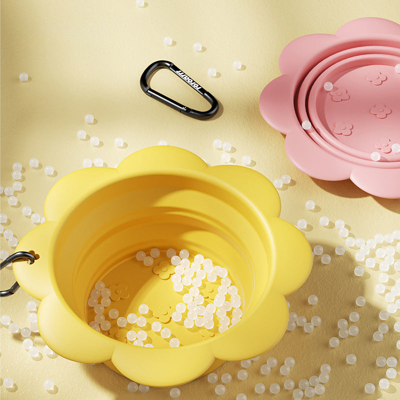 Foldable Dog Travel Bowl for Easy Feeding Anywhere 1