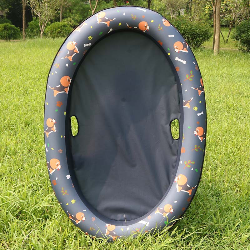 Dog Swimming Pool Inflatable Hammock Pets Pool Floating Bed Spring Summer Swimming Ring 1