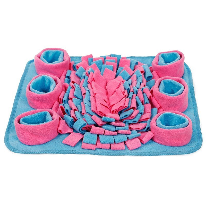 Dog Sniffing Mat Dog Puzzle Toy Pet Snack Feeding Mat Boring Interactive Game Training Blanket Snuffle Feeding Training Mat 1