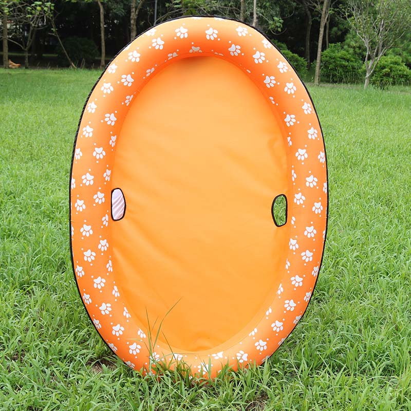 Dog Swimming Pool Inflatable Hammock Pets Pool Floating Bed Spring Summer Swimming Ring 1