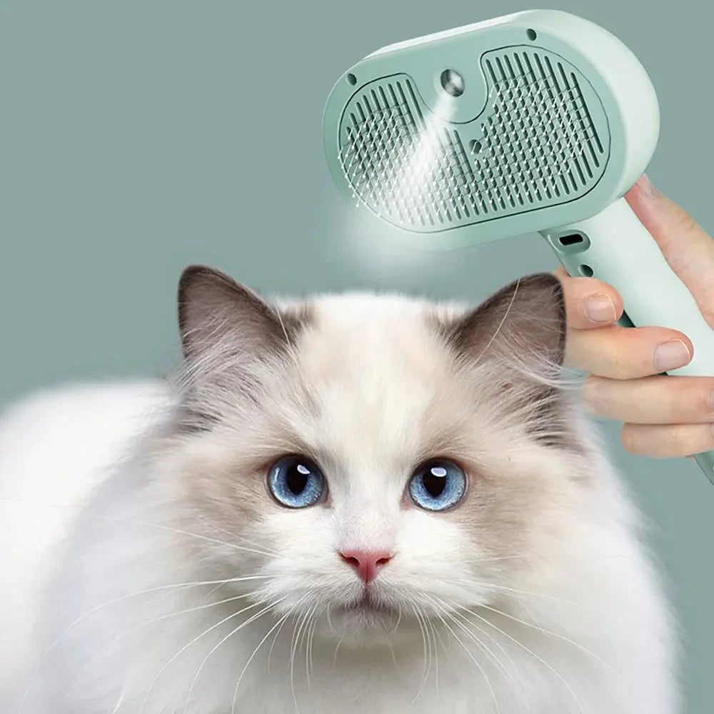 Pets Spray Hair Comb Pet Hair Remover Cleaning Brush Cats Grooming Dog Accessories Tools Dematting Water Mist Humidifier Comb Pet Supplies 1